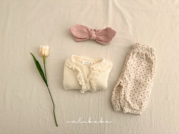 Valu Bebe - Korean Baby Fashion - #babyoutfit - Spring Emboss Pants (Kids) - 10