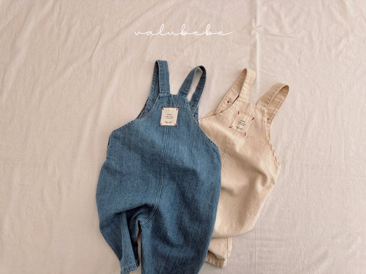 Valu Bebe - Korean Baby Fashion - #babyoutfit - Kids Stitched Overalls Suit - 3