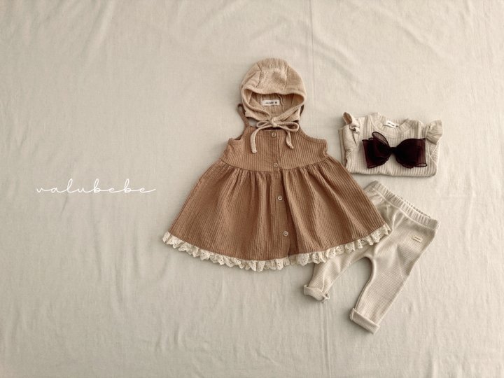 Valu Bebe - Korean Baby Fashion - #babyoutfit - Bebe Nari Layered One-piece - 8