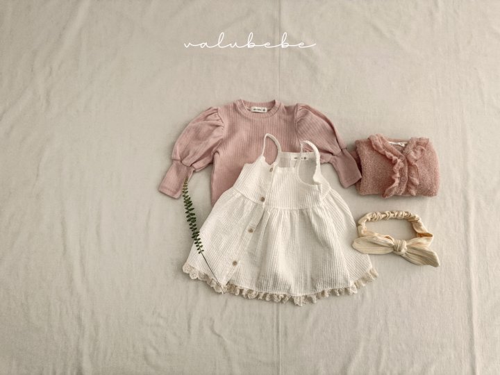Valu Bebe - Korean Baby Fashion - #babyoutfit - Bebe Nari Layered One-piece - 9