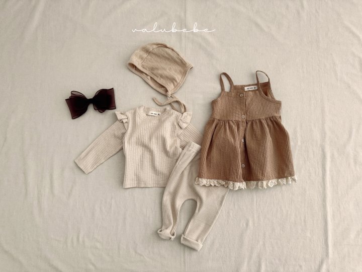 Valu Bebe - Korean Baby Fashion - #babywear - Bebe Nari Layered One-piece - 10