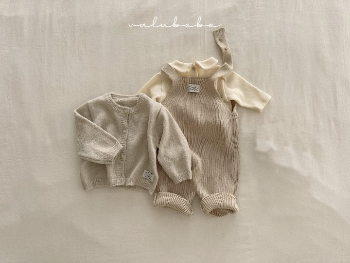 Valu Bebe - Korean Baby Fashion - #onlinebabyshop - Bebe Core Knit Suspenders