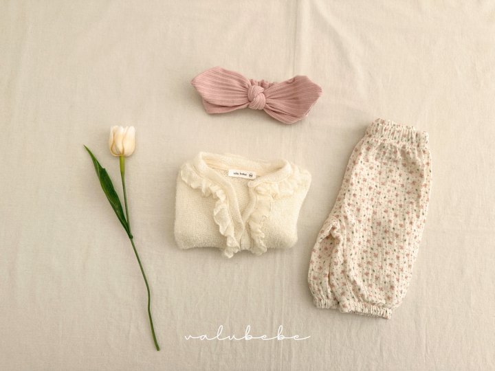Valu Bebe - Korean Baby Fashion - #onlinebabyshop - Kids Jane Frill Cardigan - 11