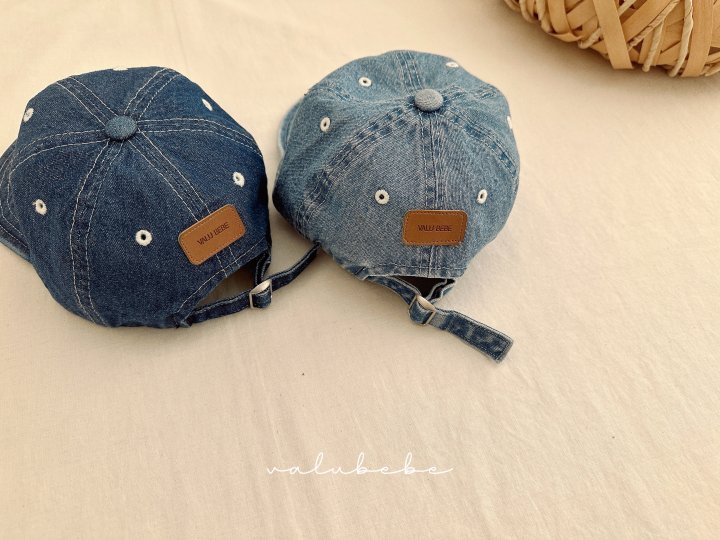 Valu Bebe - Korean Baby Fashion - #onlinebabyshop - Bebe Velu Denim Cap - 10