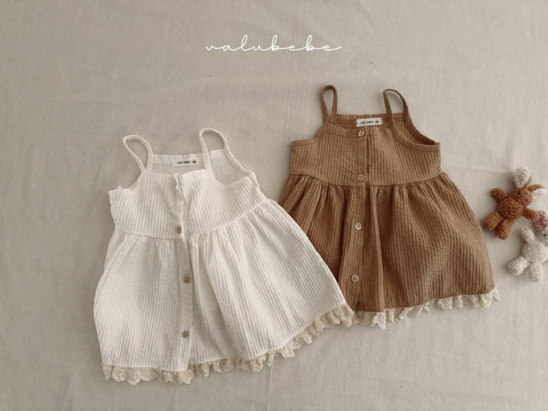Valu Bebe - Korean Baby Fashion - #onlinebabyshop - Bebe Nari Layered One-piece - 12