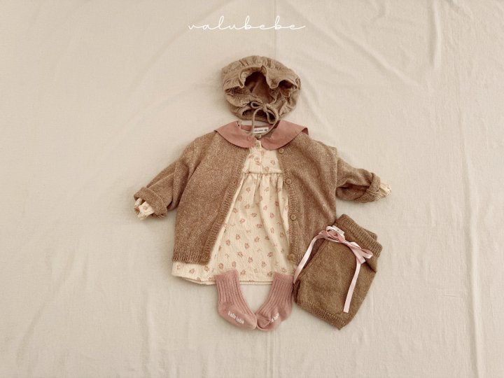 Valu Bebe - Korean Baby Fashion - #smilingbaby - Bebe Core Knit Pants - 3
