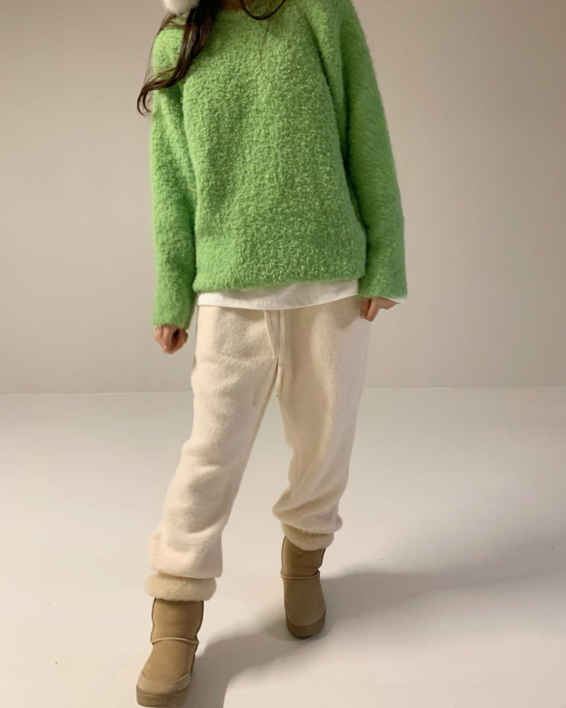 Via - Korean Women Fashion - #womensfashion - Boucle Knit - 4