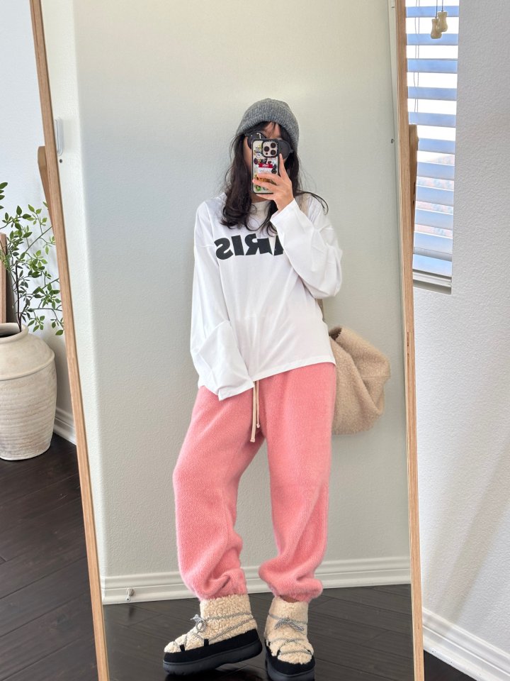 Via - Korean Women Fashion - #momslook - Loose Paris Tee - 2