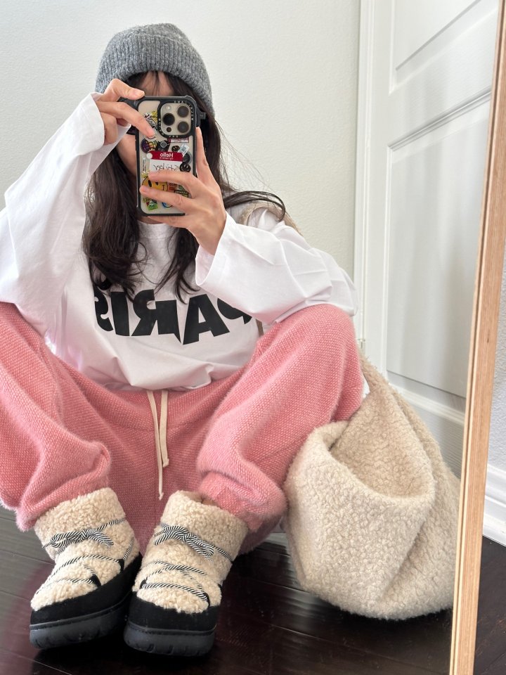 Via - Korean Women Fashion - #womensfashion - Loose Paris Tee - 4