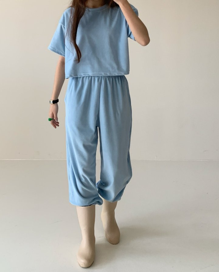 Via - Korean Women Fashion - #womensfashion - Veloure Set - 4
