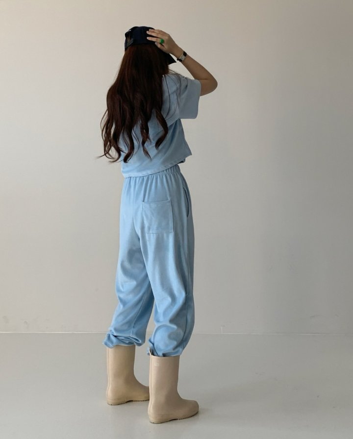 Via - Korean Women Fashion - #momslook - Veloure Set - 8