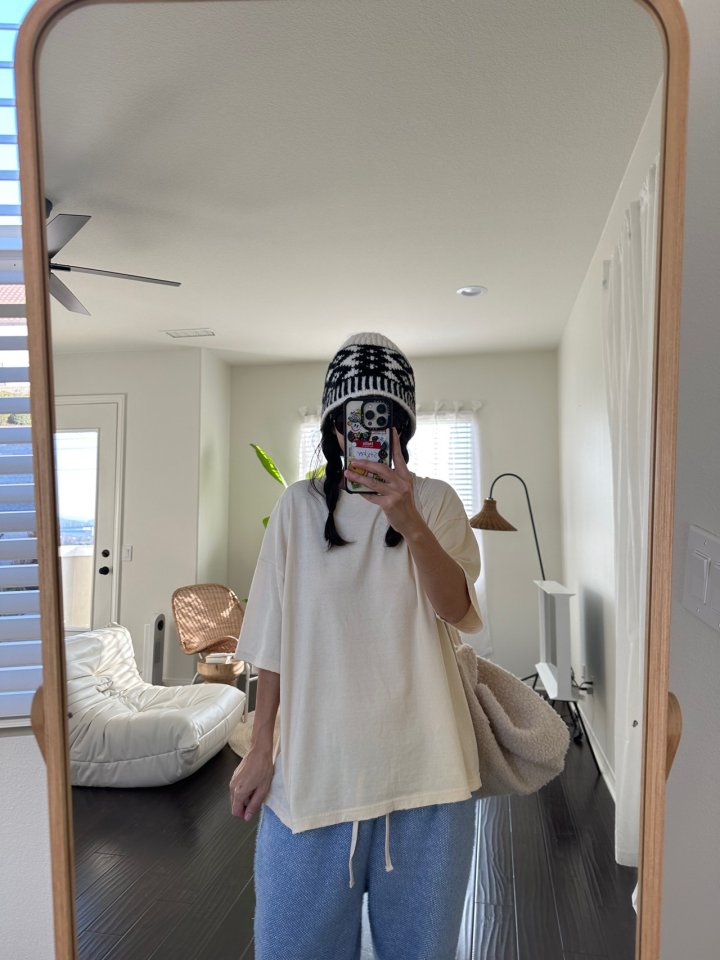 Via - Korean Women Fashion - #momslook - Single Vintage Tee - 5