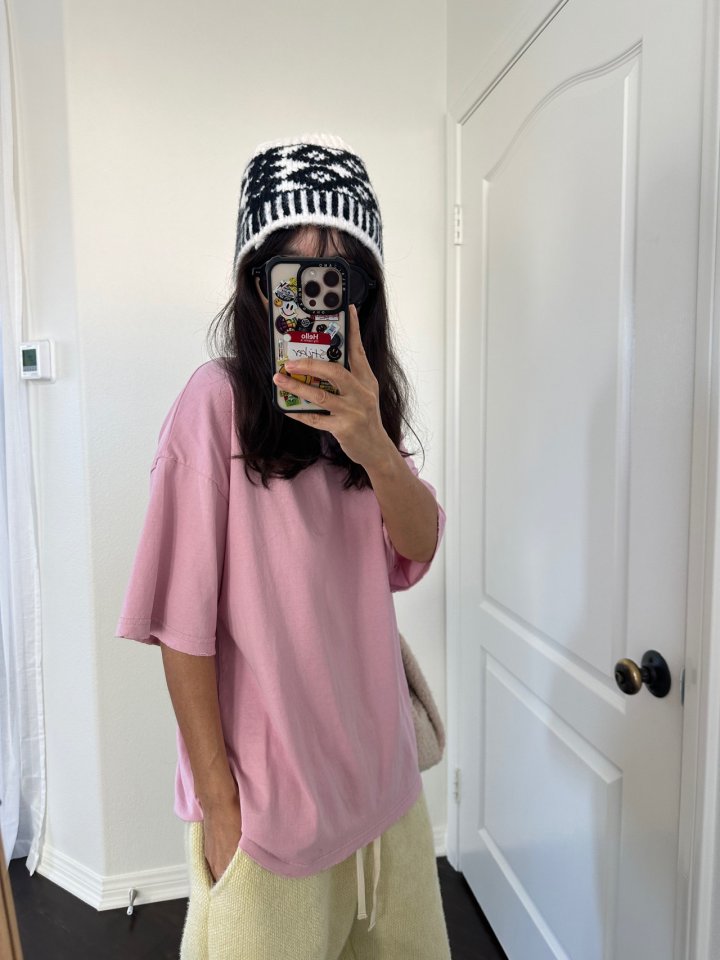 Via - Korean Women Fashion - #momslook - Single Vintage Tee - 8