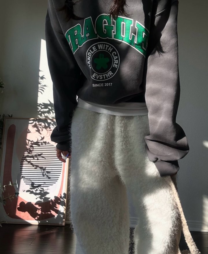 Via - Korean Women Fashion - #momslook - Clover Sweatshirts - 10