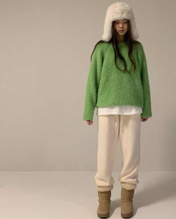 Via - Korean Women Fashion - #womensfashion - Bookle Knit Pullover - 4