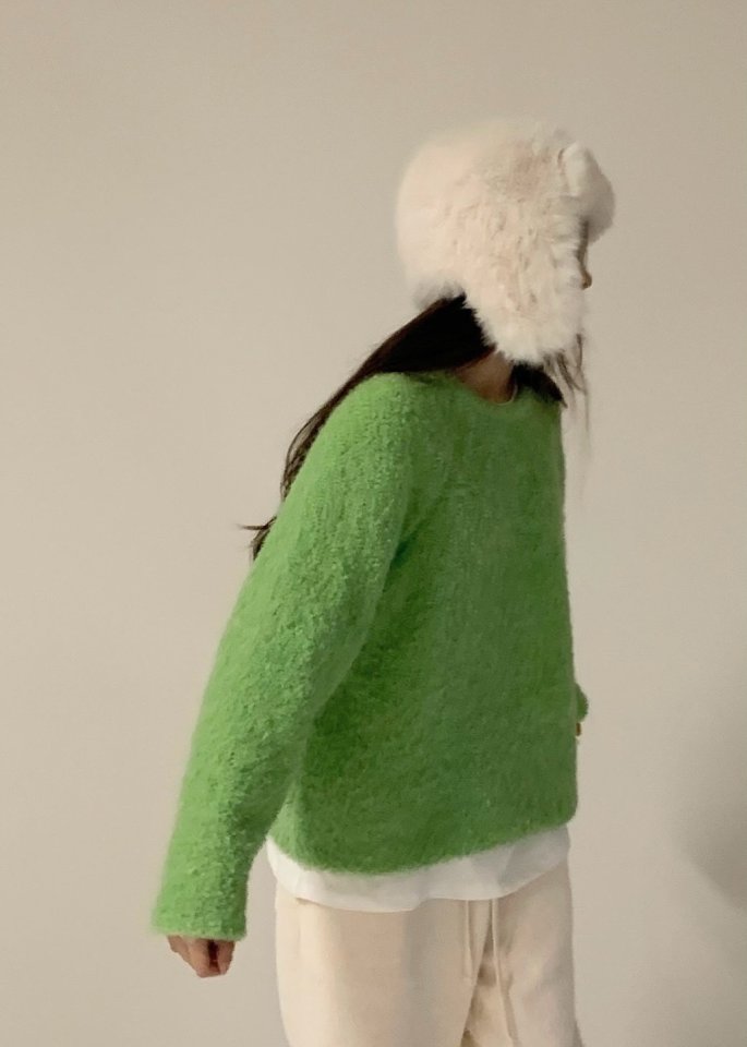 Via - Korean Women Fashion - #momslook - Bookle Knit Pullover - 7