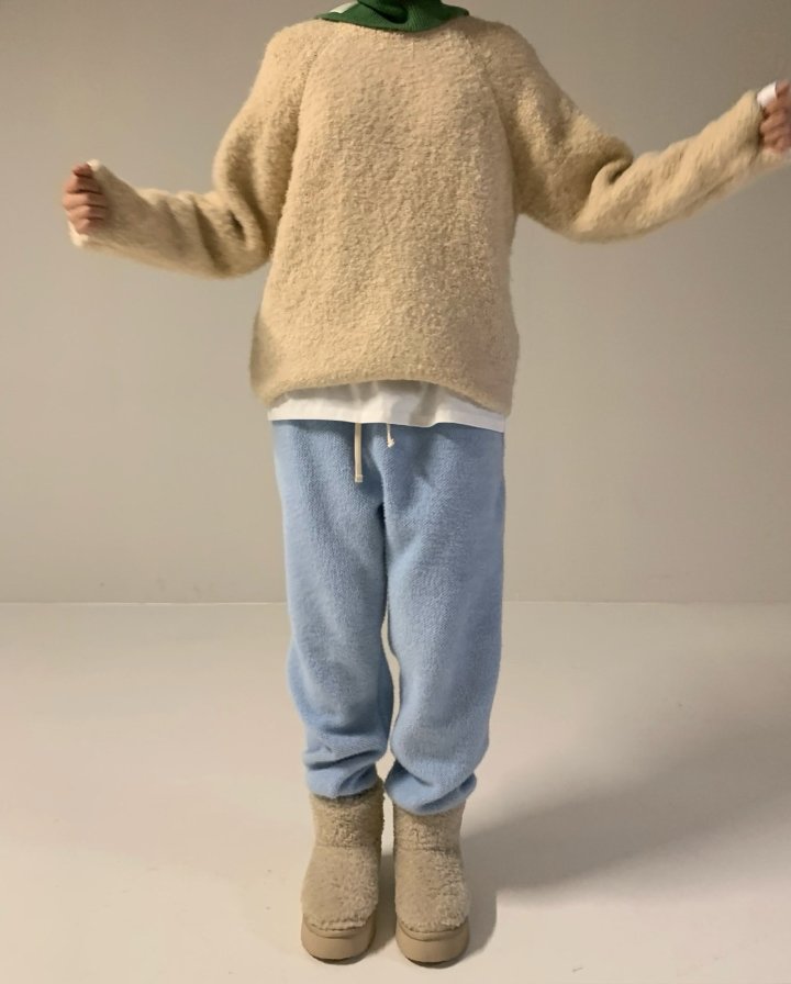 Via - Korean Women Fashion - #momslook - Bookle Knit Pullover - 6