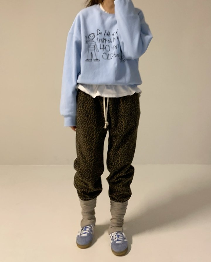 Via - Korean Women Fashion - #momslook - Pola Leopard Pants - 5