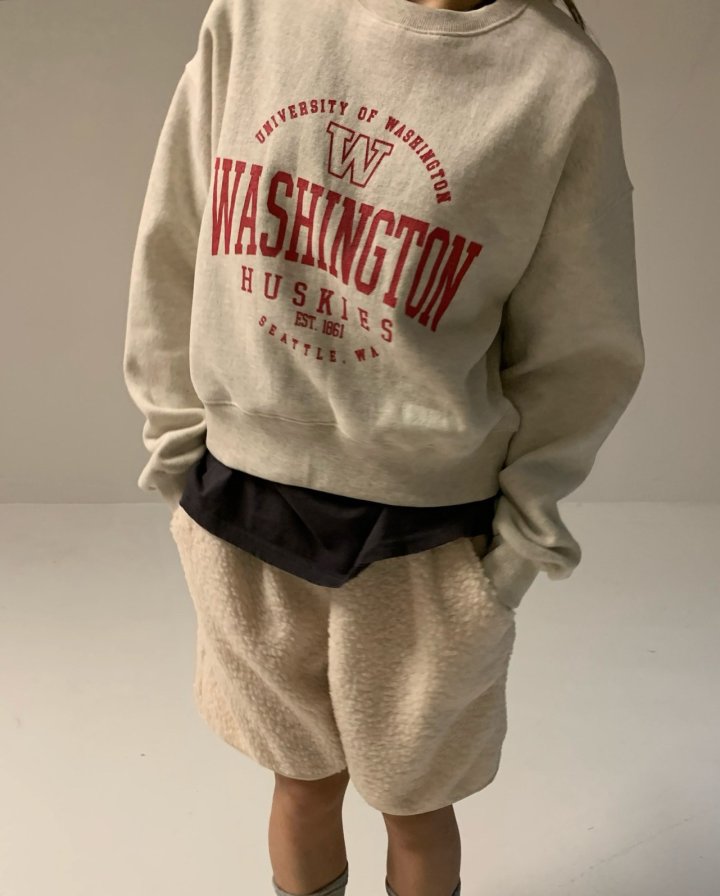 Via - Korean Women Fashion - #pursuepretty - Washington Sweatshirts - 3