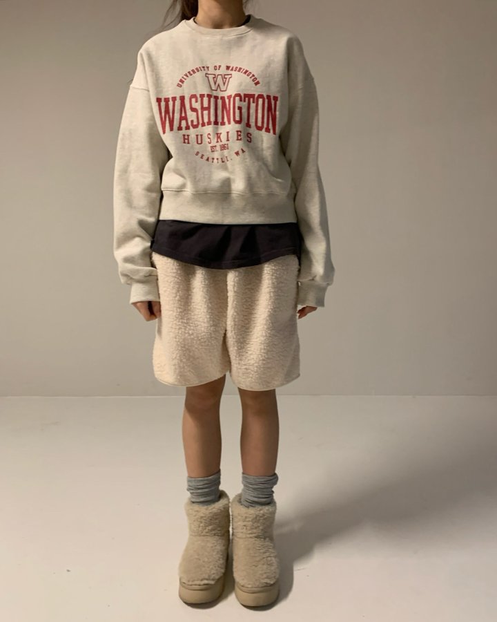 Via - Korean Women Fashion - #romanticstyle - Washington Sweatshirts - 5