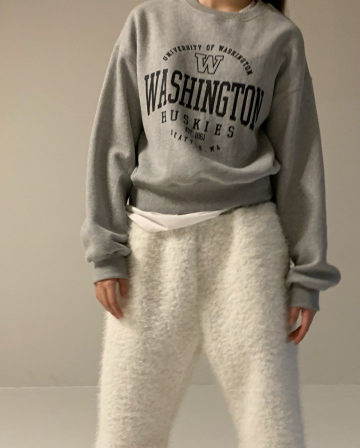 Via - Korean Women Fashion - #restrostyle - Washington Sweatshirts - 4
