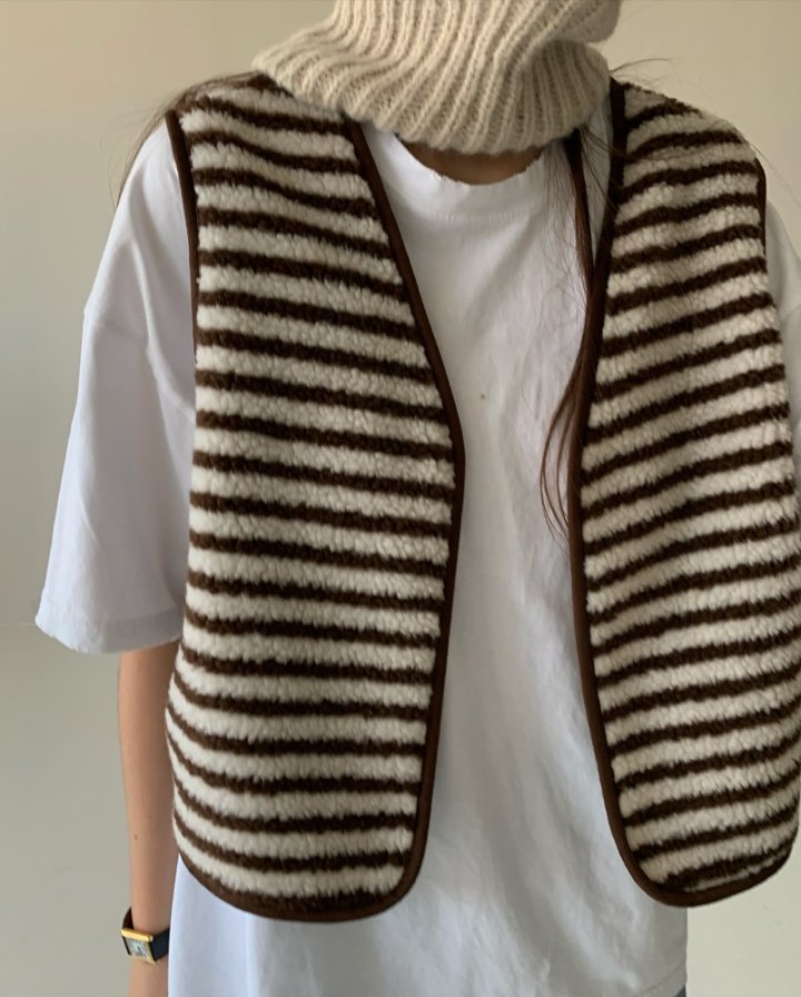 Via - Korean Women Fashion - #shopsmall - Dans Vest - 11