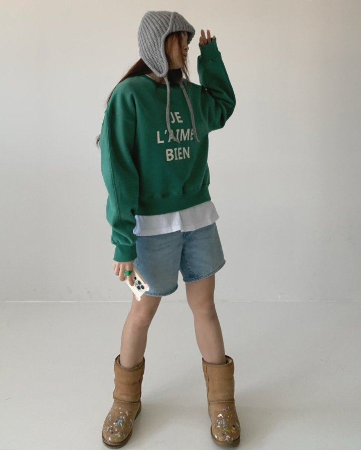 Via - Korean Women Fashion - #shopsmall - Bien Sweatshirts - 7