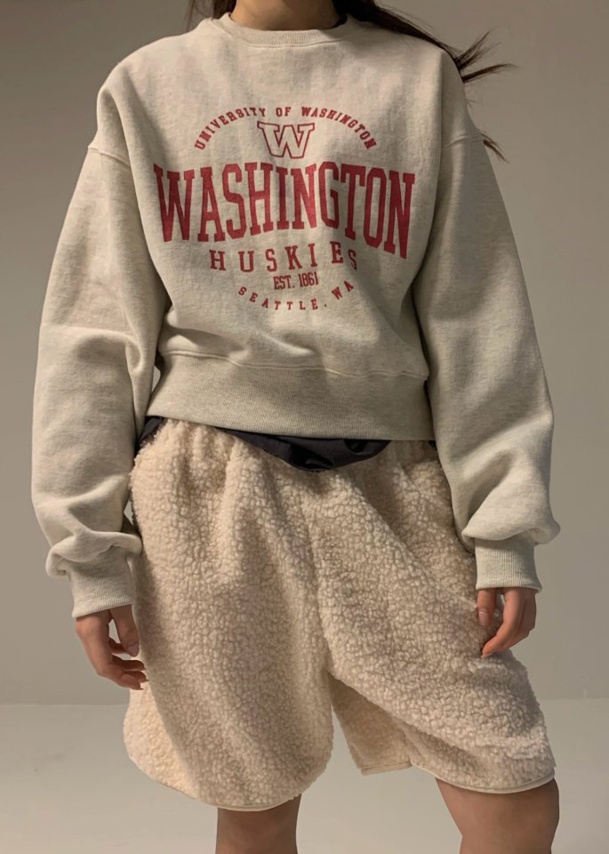 Via - Korean Women Fashion - #shopsmall - Washington Sweatshirts - 6