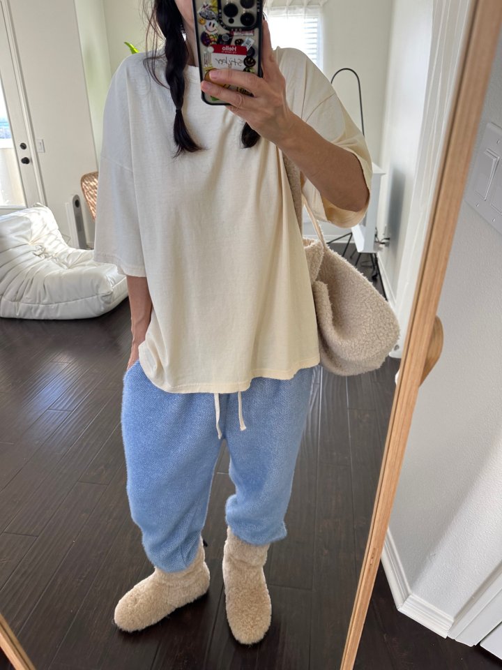 Via - Korean Women Fashion - #shopsmall - Single Vintage Tee - 2