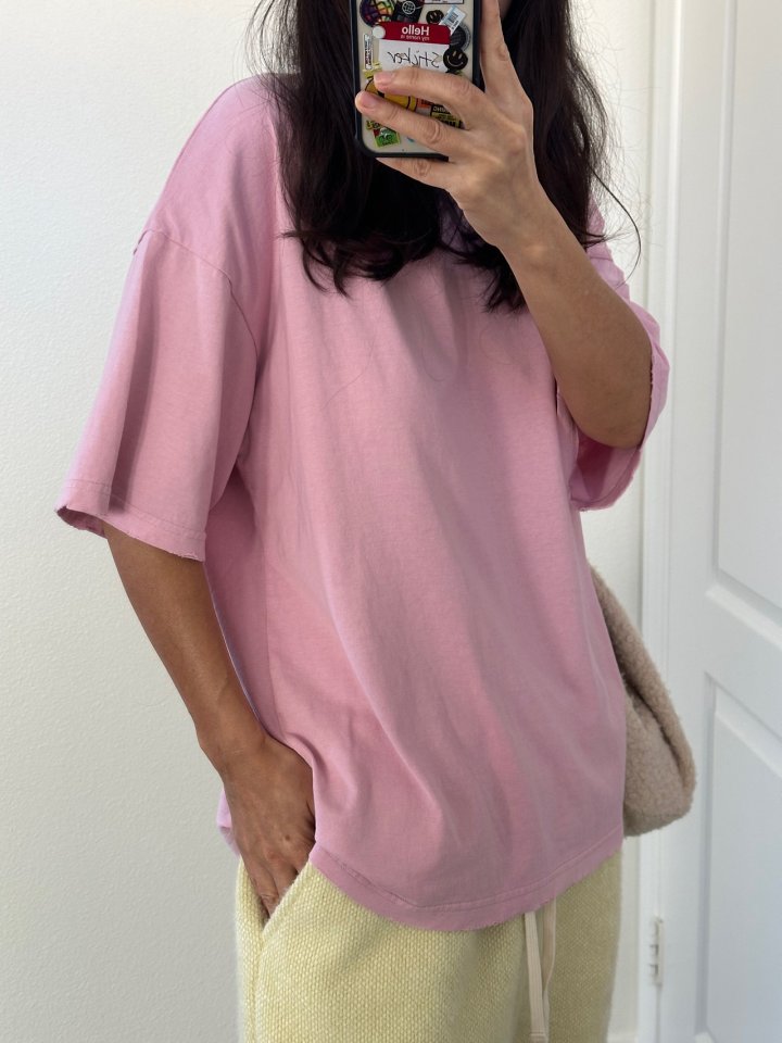 Via - Korean Women Fashion - #shopsmall - Single Vintage Tee