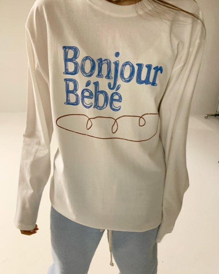 Via - Korean Women Fashion - #shopsmall - Bebe Tee - 10
