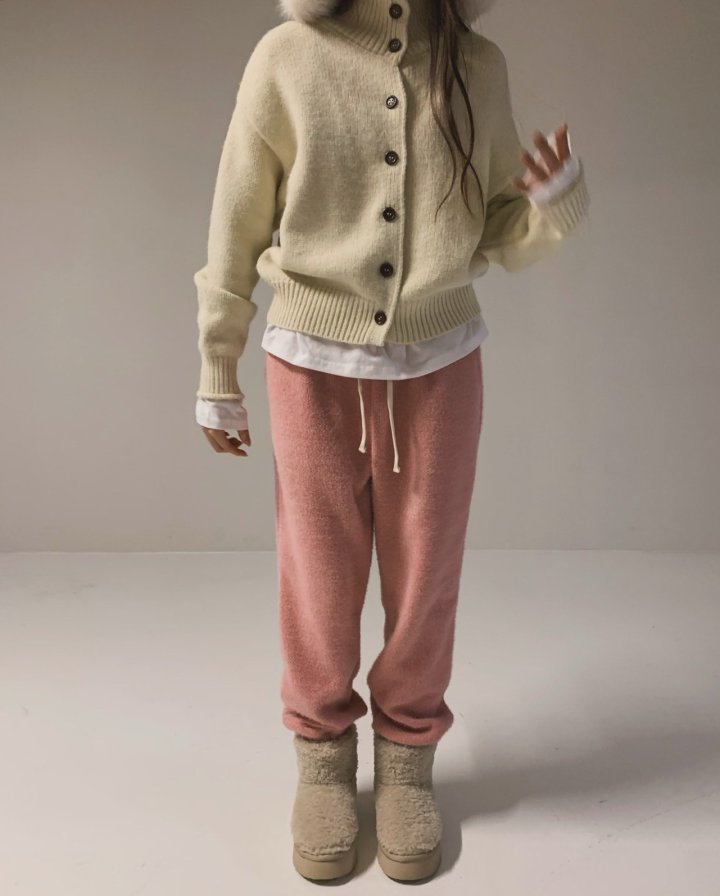 Via - Korean Women Fashion - #thelittlethings - Turtleneck Cardigan - 9