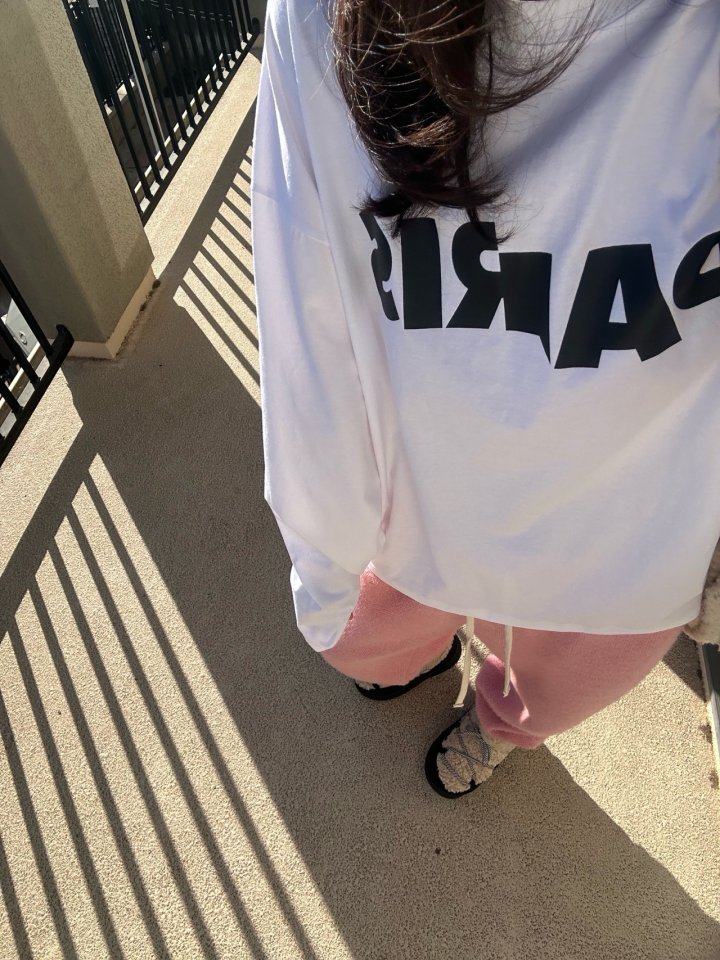 Via - Korean Women Fashion - #womensfashion - Loose Paris Tee - 7