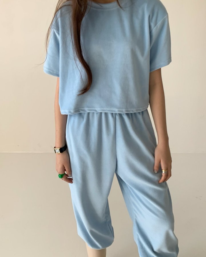 Via - Korean Women Fashion - #womensfashion - Veloure Set - 5