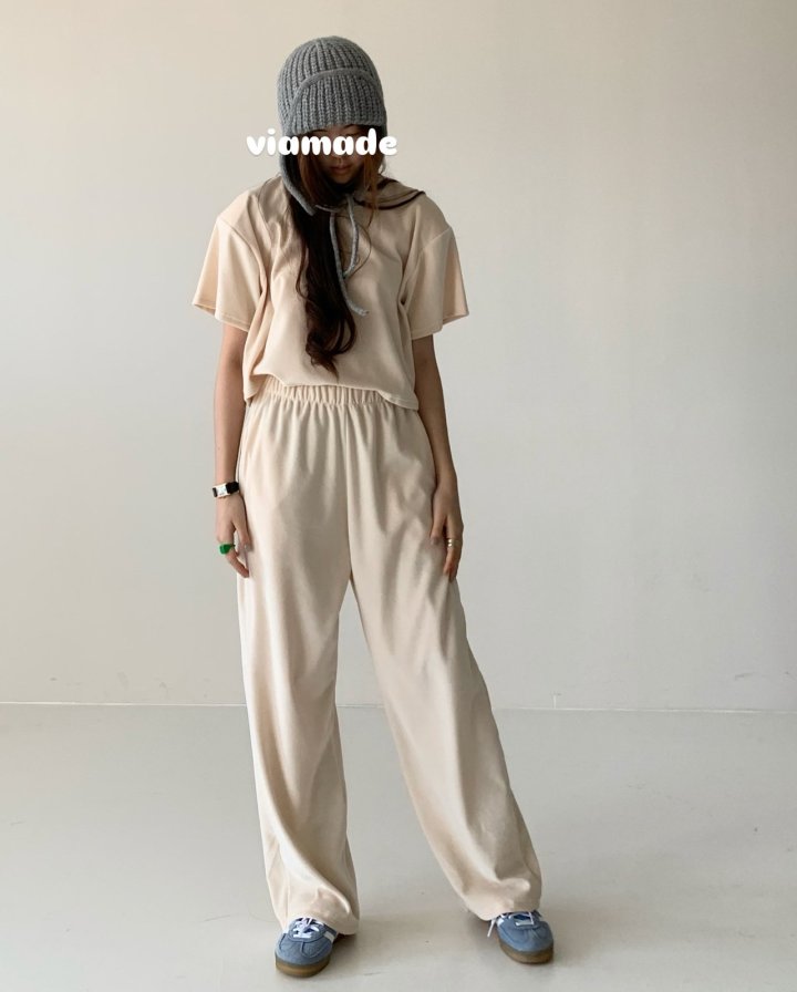 Via - Korean Women Fashion - #womensfashion - Veloure Set - 2