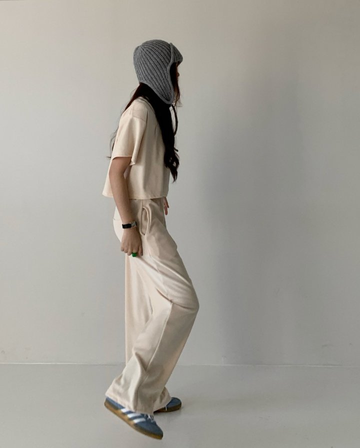 Via - Korean Women Fashion - #momslook - Veloure Set - 4