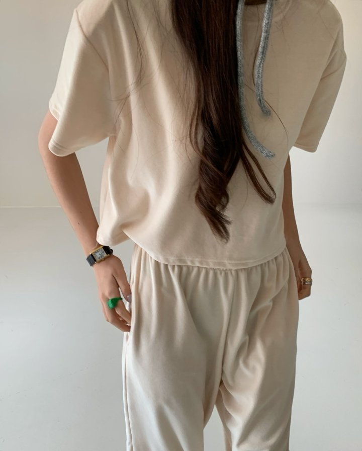 Via - Korean Women Fashion - #womensfashion - Veloure Set - 6