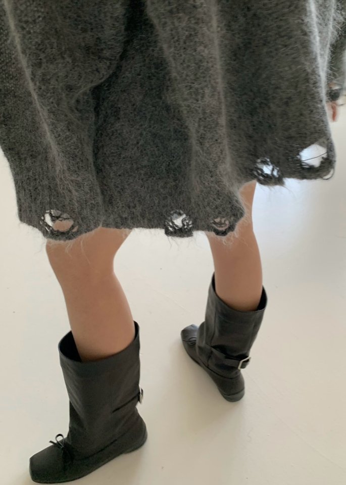 Via - Korean Women Fashion - #womensfashion - Over Long Cardigan - 5
