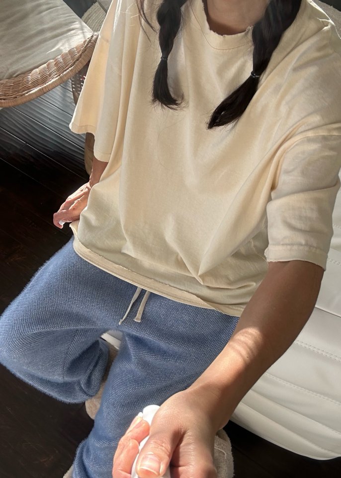 Via - Korean Women Fashion - #womensfashion - Single Vintage Tee - 6