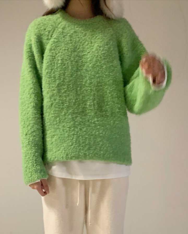 Via - Korean Women Fashion - #womensfashion - Bookle Knit Pullover - 9