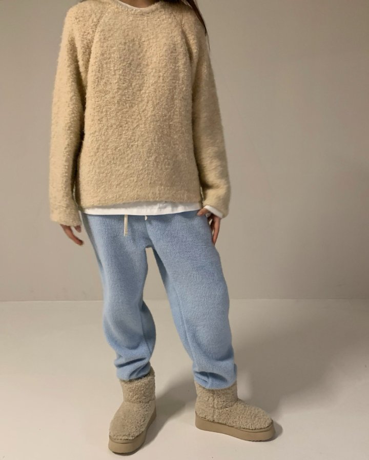 Via - Korean Women Fashion - #momslook - Bookle Knit Pullover - 4