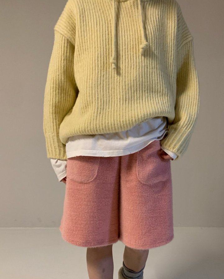 Via - Korean Women Fashion - #womensfashion - Hood Knit Pullover - 2