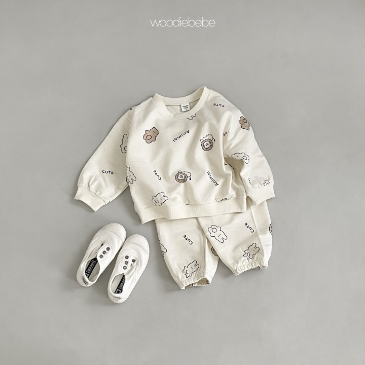 Woodie - Korean Baby Fashion - #babyfever - Mini Top Bottom Set - 8