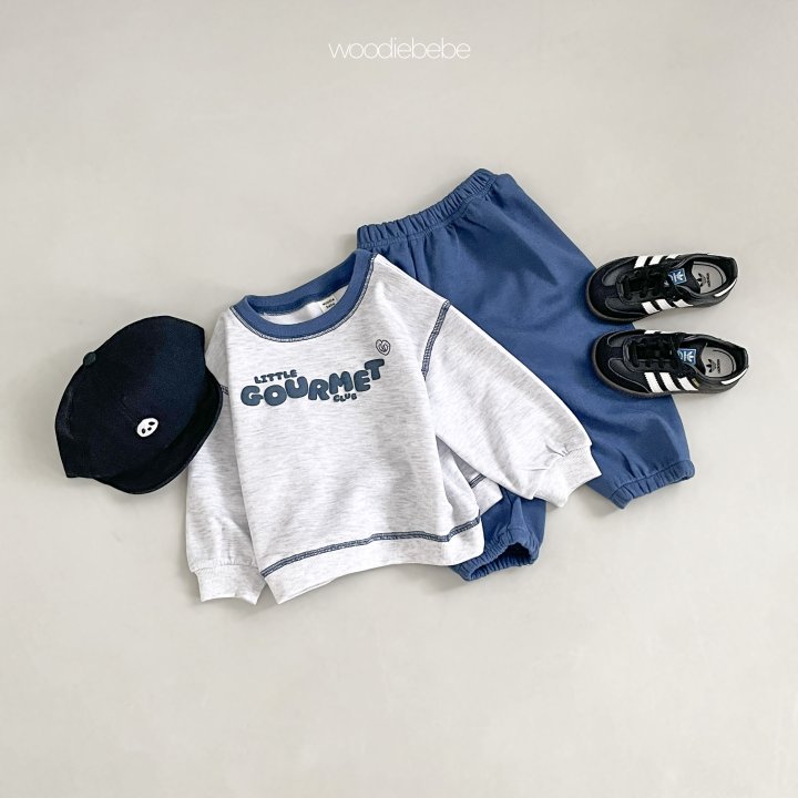 Woodie - Korean Baby Fashion - #babyoutfit - Pretzel Top Bottom Set - 7