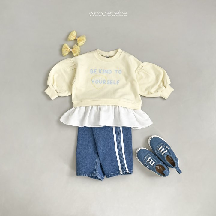 Woodie - Korean Baby Fashion - #onlinebabyshop - Straight Denim Pants - 7