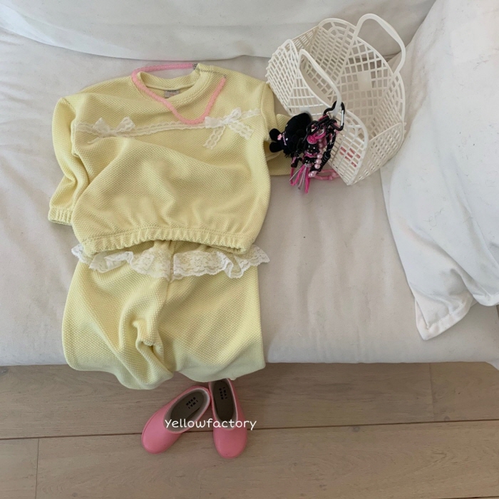 Yellow Factory - Korean Children Fashion - #kidzfashiontrend - Ivy Set - 4