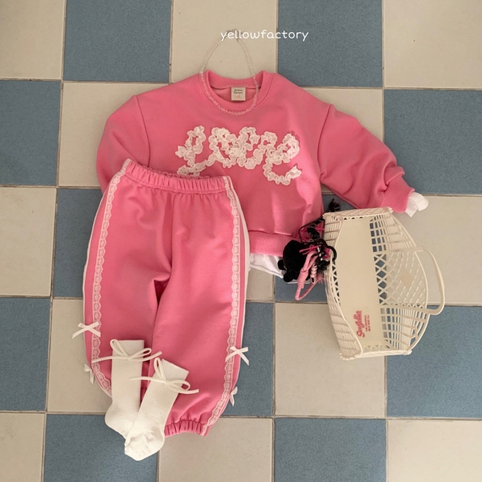 Yellow Factory - Korean Children Fashion - #Kfashion4kids - Love Sweatshirts - 8