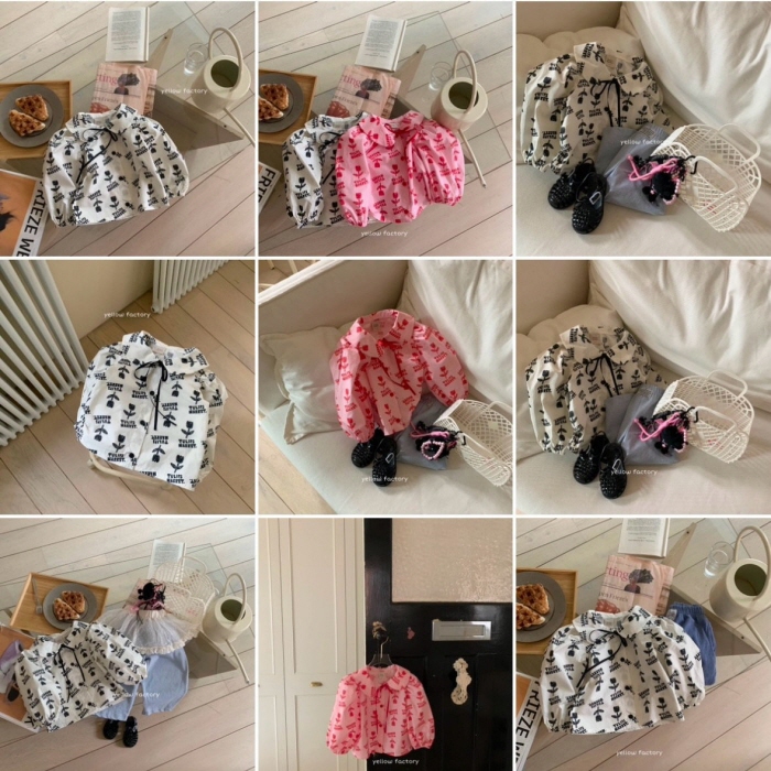 Yellow Factory - Korean Children Fashion - #childofig - Tulip Blouse - 2