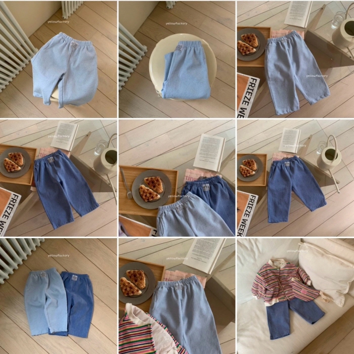 Yellow Factory - Korean Children Fashion - #childofig - 369 Pants