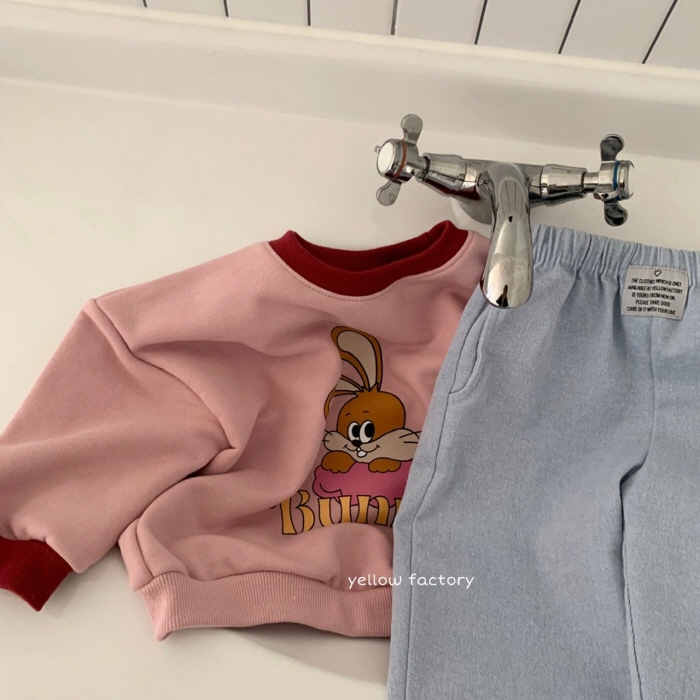 Yellow Factory - Korean Children Fashion - #fashionkids - Bunny Sweatshirts - 7